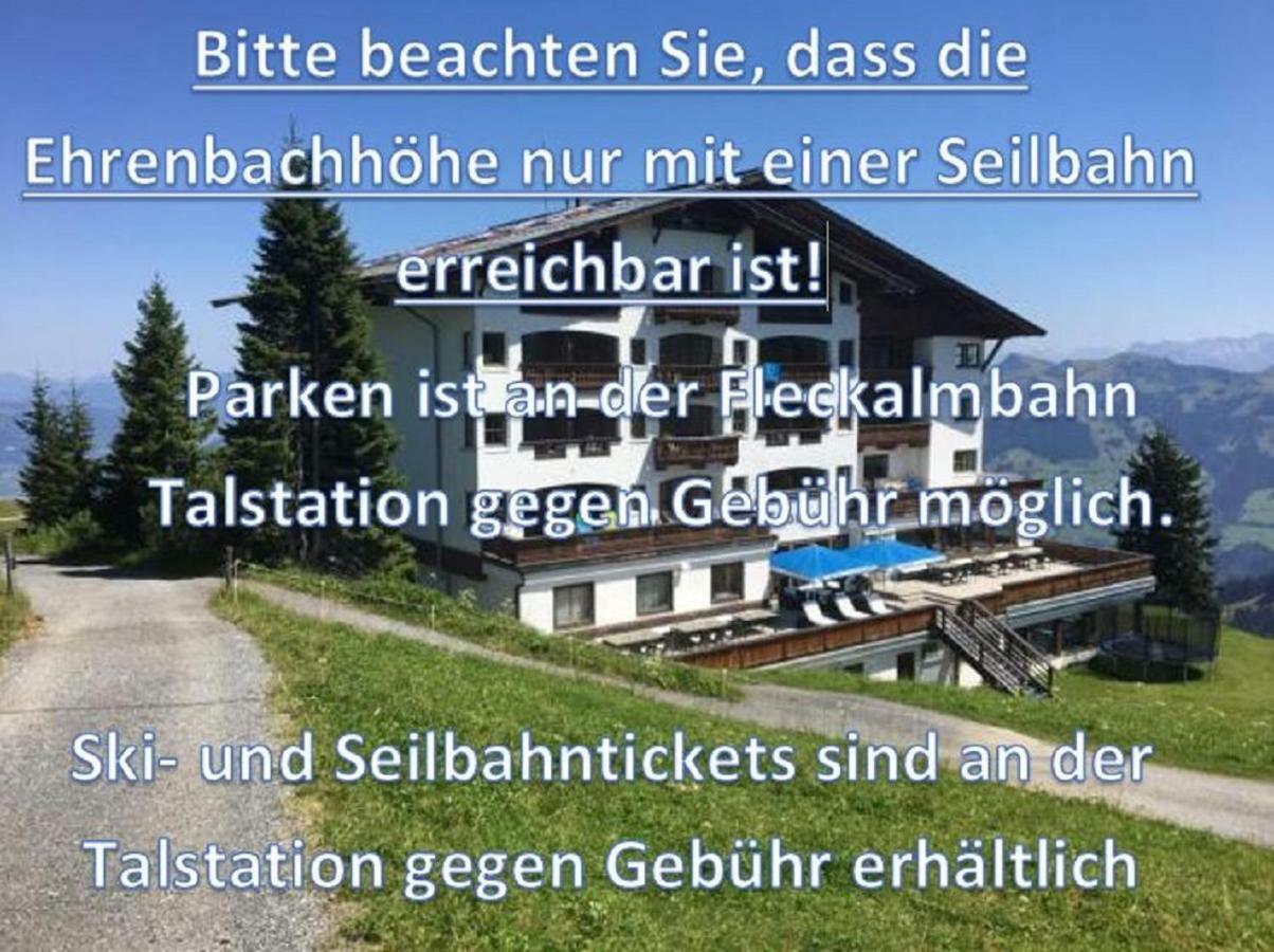 Ehrenbachhohe On Top Of The Mountain Kitzbühel Exterior foto